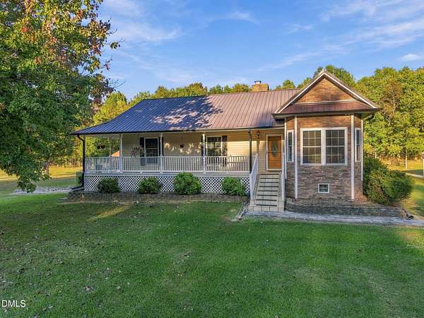 12.4 Acres of Land with Home for Sale in Timberlake, North Carolina