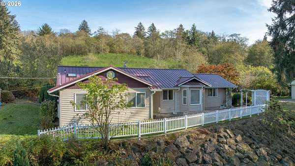 5 Acres of Land with Home for Sale in Hebo, Oregon