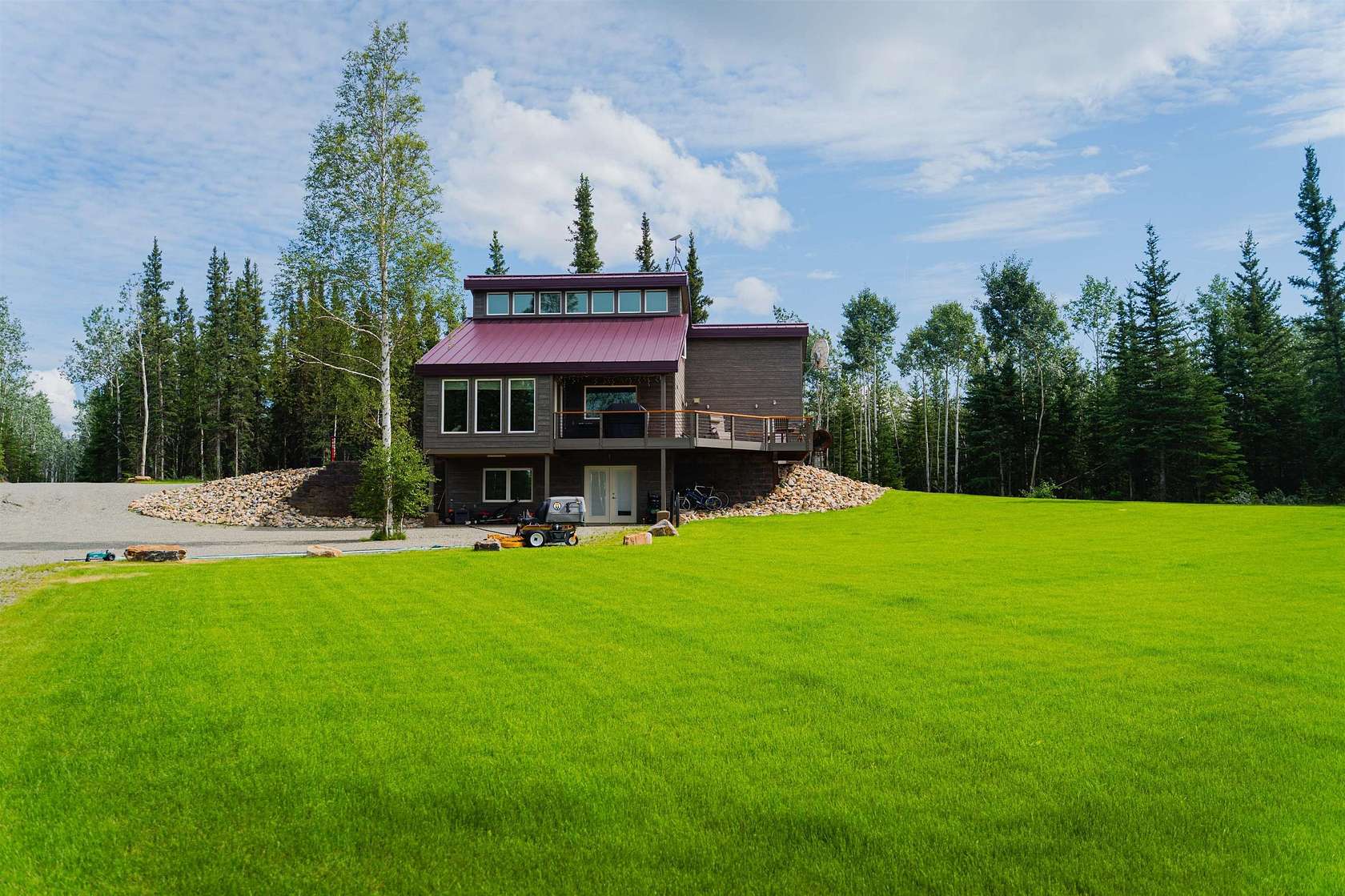 4.32 Acres of Land with Home for Sale in Delta Junction, Alaska