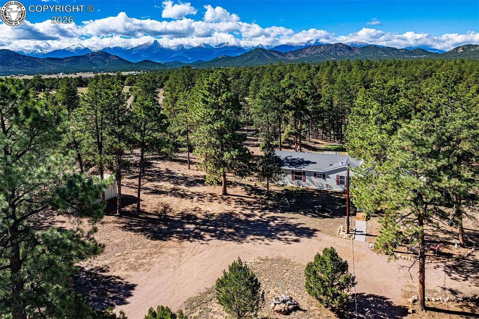 5.14 Acres of Land with Home for Sale in Cotopaxi, Colorado