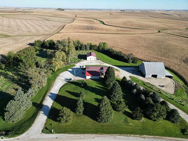 5.22 Acres of Land with Home for Sale in Audubon, Iowa