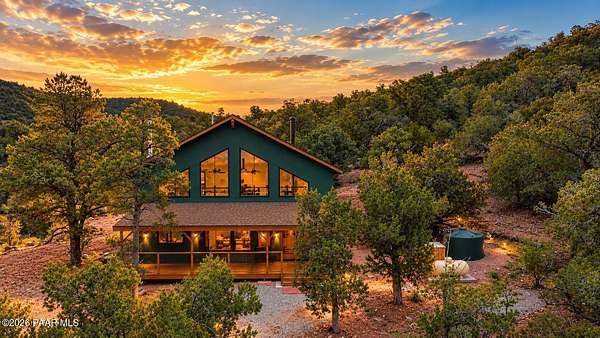 36.8 Acres of Recreational Land with Home for Sale in Seligman, Arizona
