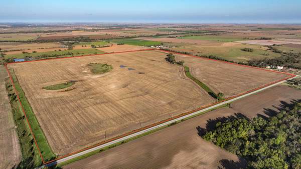 157 Acres of Agricultural Land for Sale in Tescott, Kansas