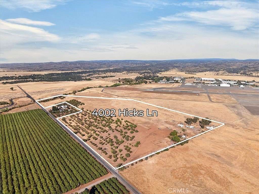 66.3 Acres of Land with Home for Sale in Chico, California
