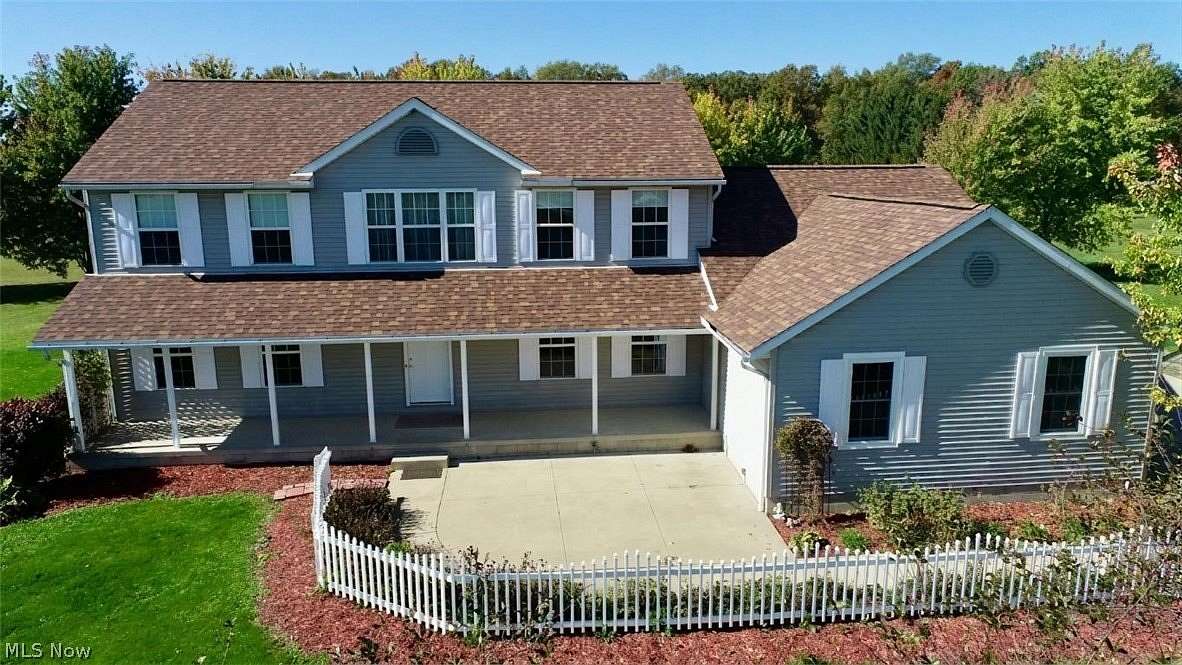 8.53 Acres of Land with Home for Sale in Wellington, Ohio