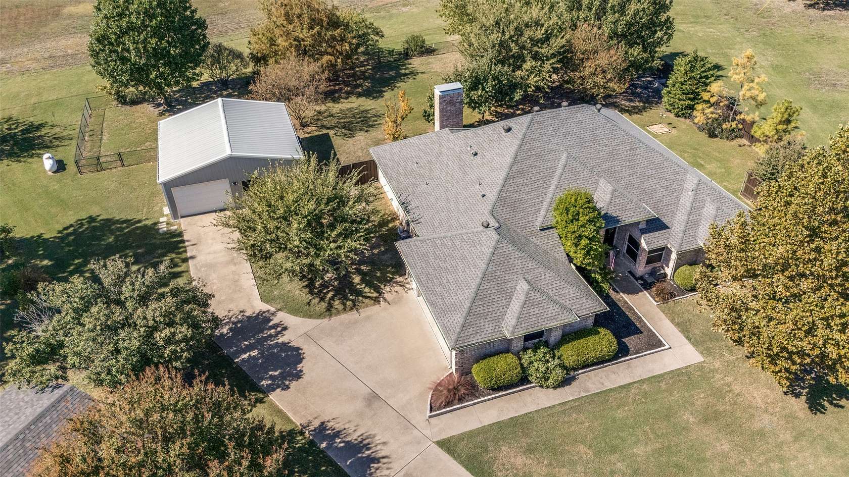 2.62 Acres of Land with Home for Sale in Lowry Crossing, Texas