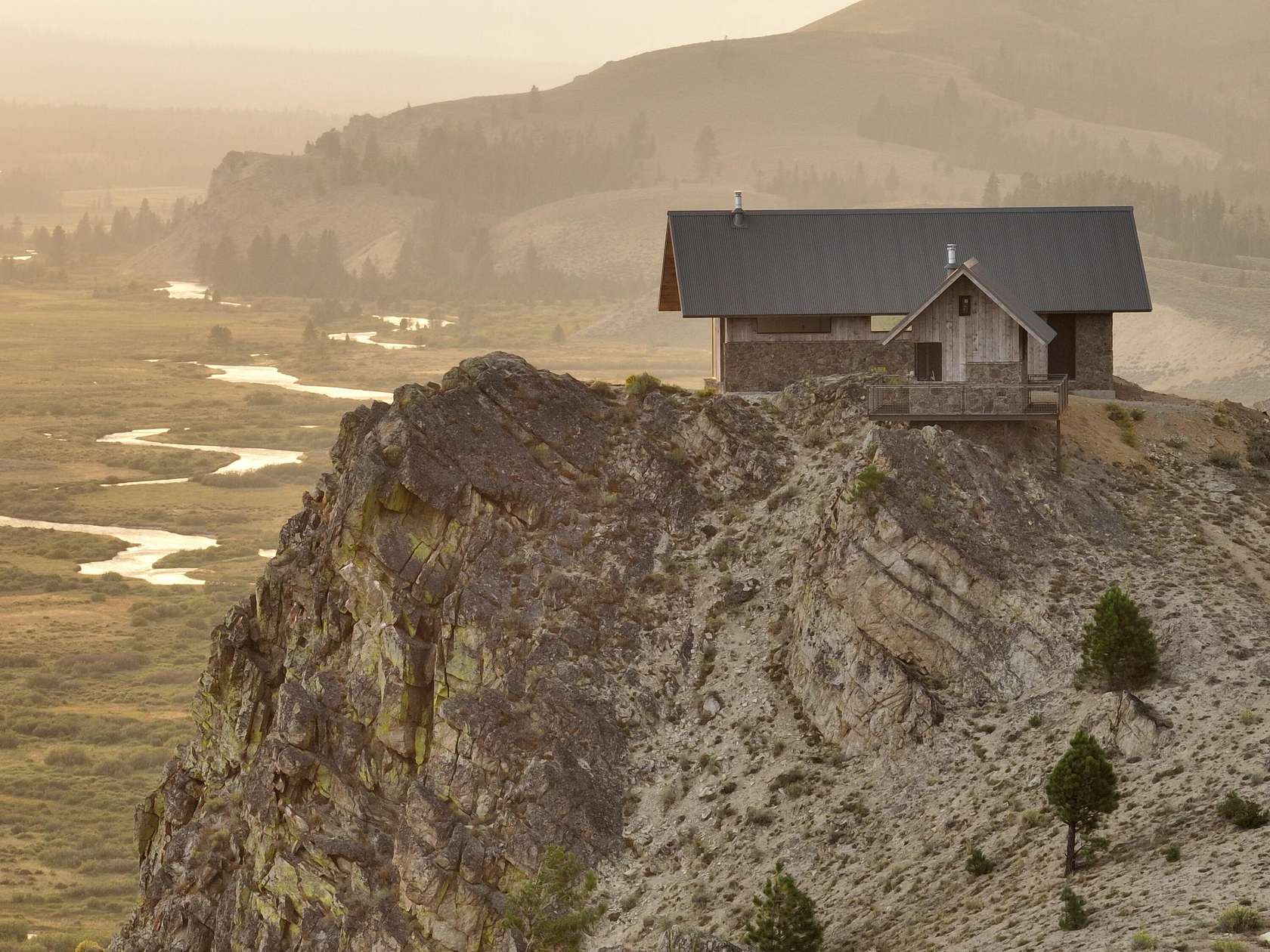 3 Acres of Land with Home for Sale in Stanley, Idaho