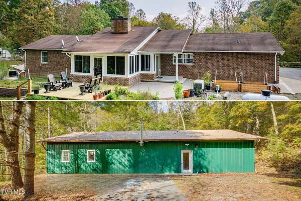 40.3 Acres of Land with Home for Sale in Kingsport, Tennessee