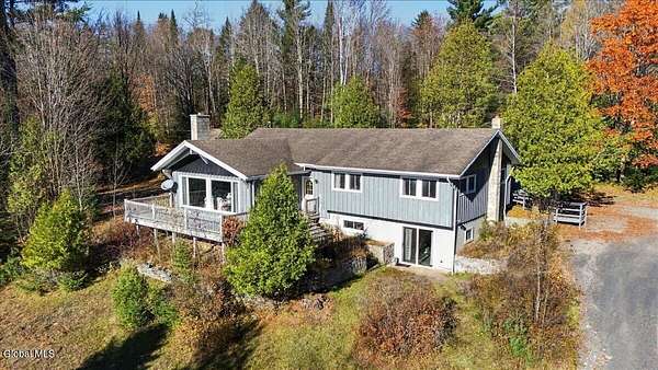 4 Acres of Land with Home for Sale in Newcomb, New York