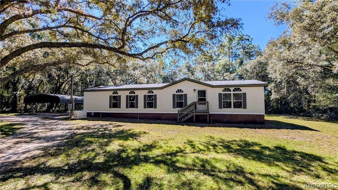 3 Acres of Land with Home for Sale in Homosassa, Florida