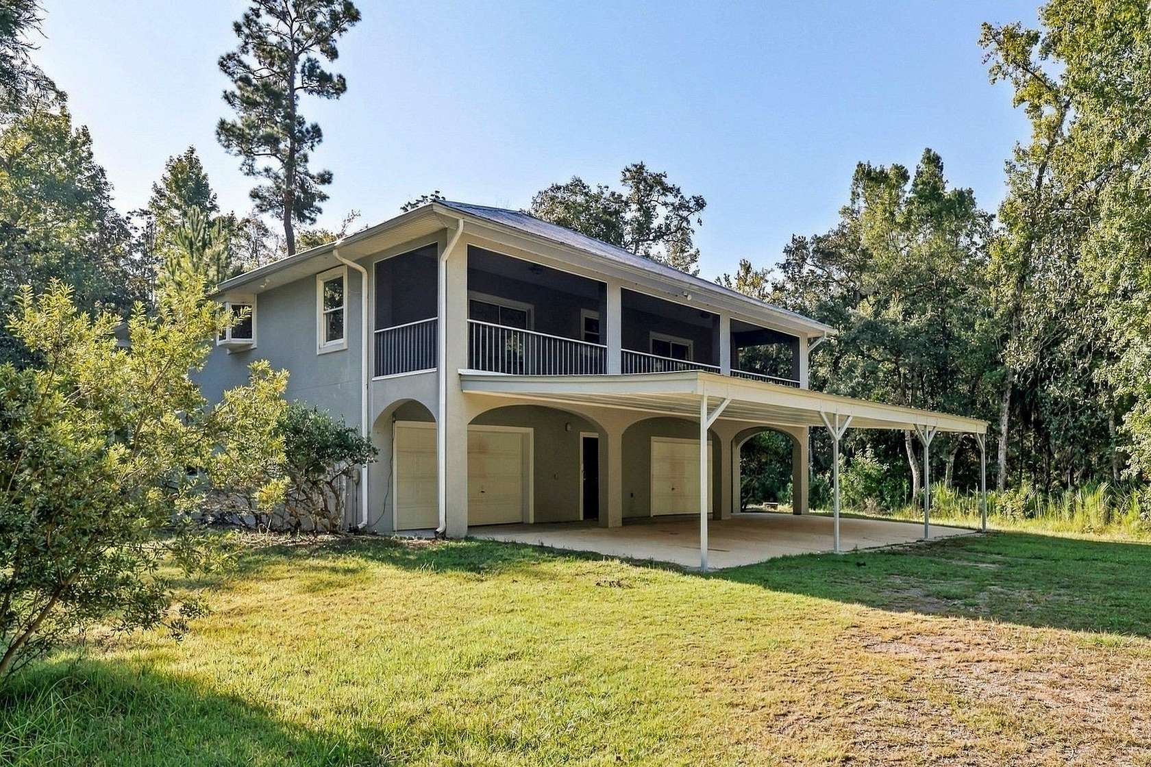13.3 Acres of Land with Home for Sale in Crawfordville, Florida