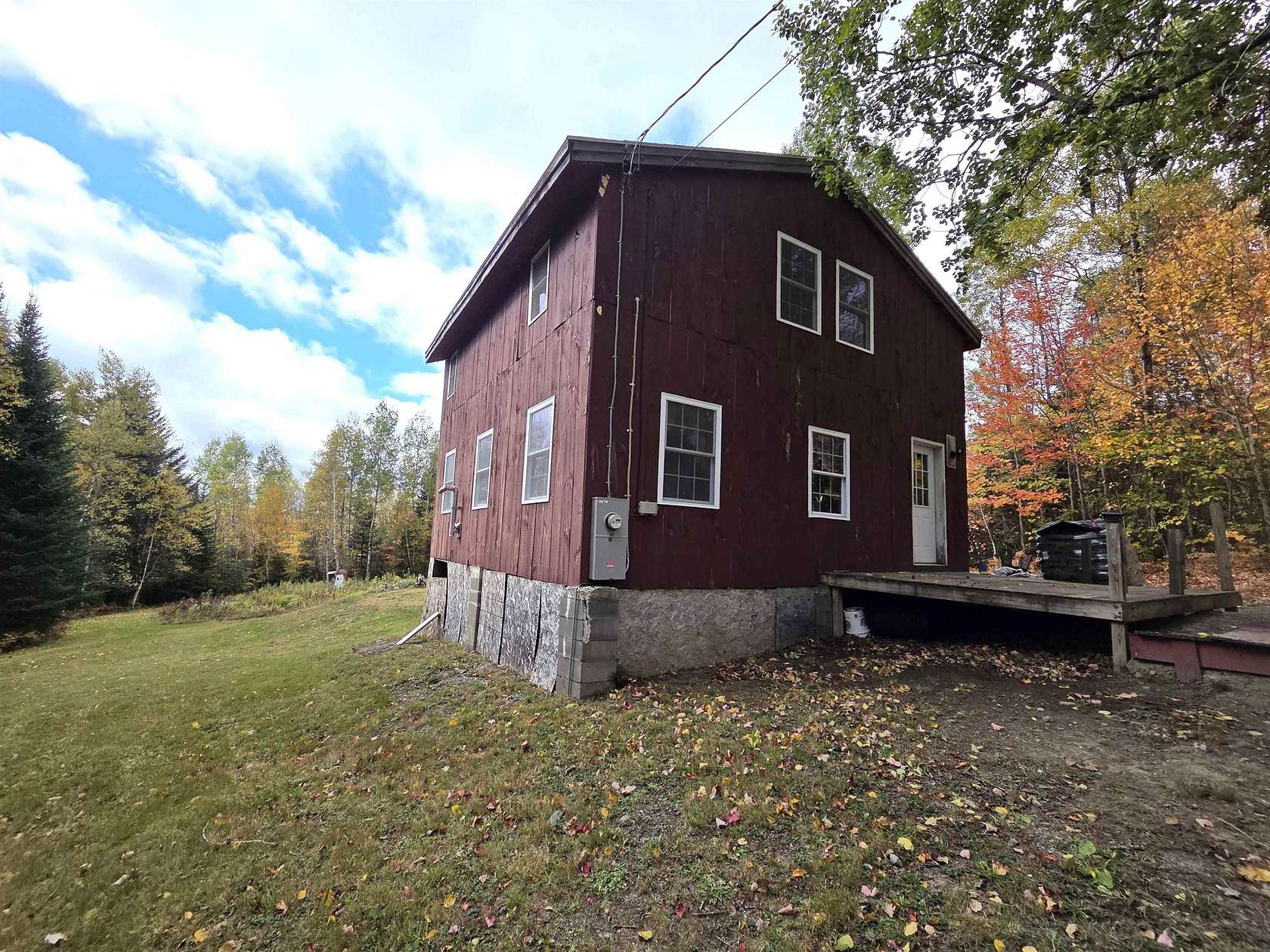 5 Acres of Land with Home for Sale in Stewartstown, New Hampshire