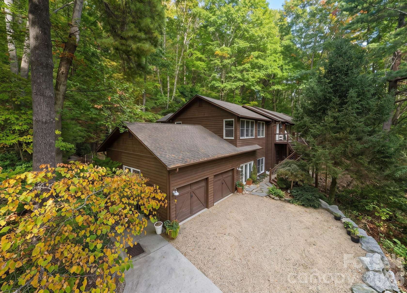 2.4 Acres of Land with Home for Sale in Zirconia, North Carolina