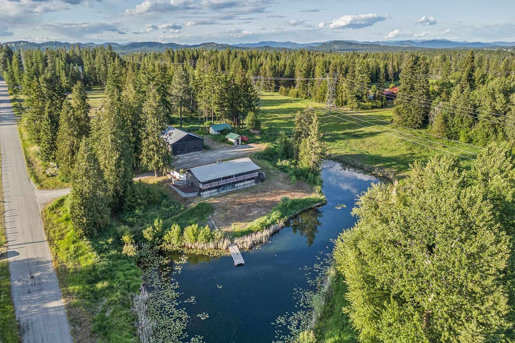 9 Acres of Land with Home for Sale in Newport, Washington