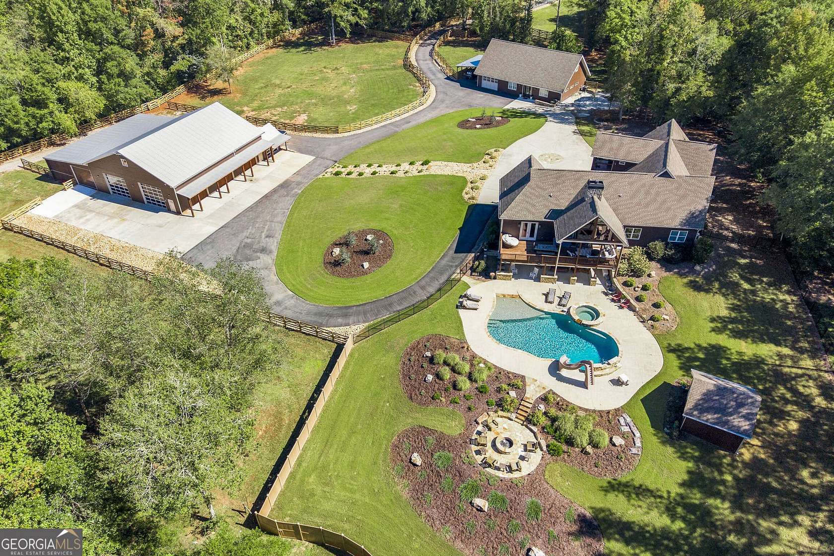 10 Acres of Land with Home for Sale in Covington, Georgia