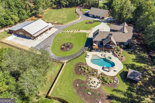 10 Acres of Land with Home for Sale in Covington, Georgia