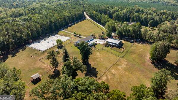 34.4 Acres of Land with Home for Sale in Luthersville, Georgia