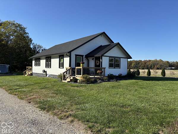 3 Acres of Land with Home for Sale in Mooreland, Indiana