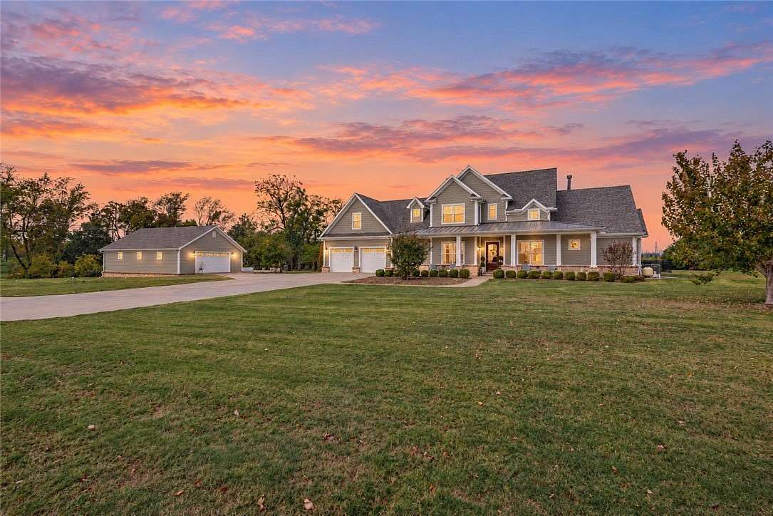5.33 Acres of Land with Home for Sale in Bentonville, Arkansas