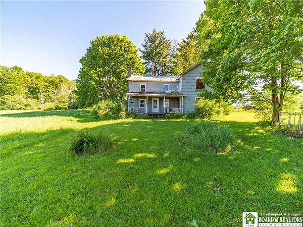 3.45 Acres of Land with Home for Sale in Sherman, New York