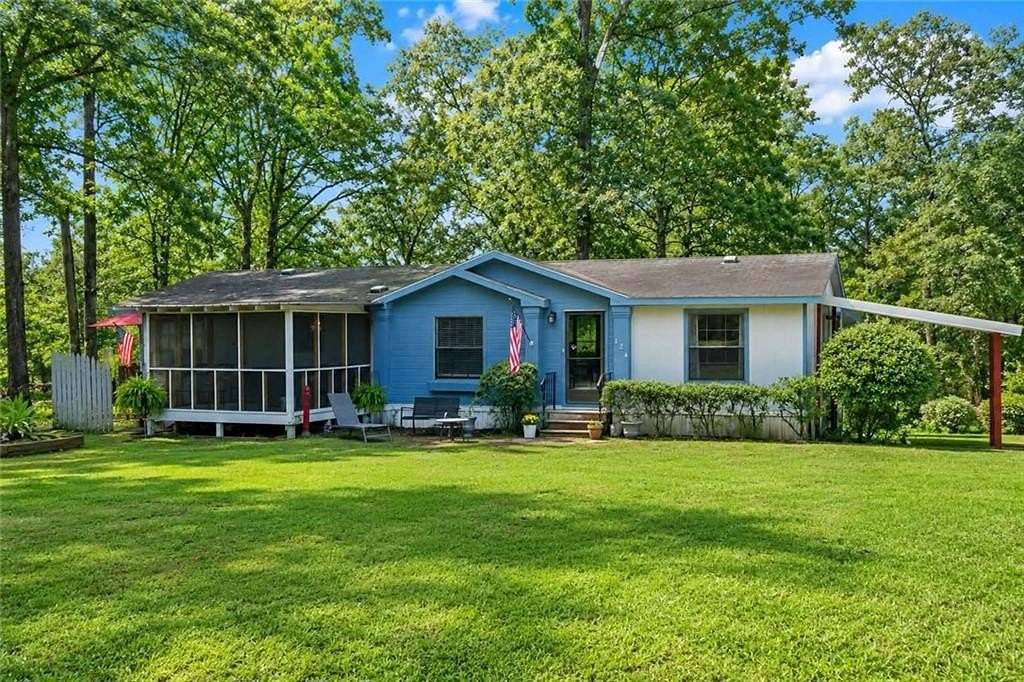 2 Acres of Land with Home for Sale in Dry Prong, Louisiana