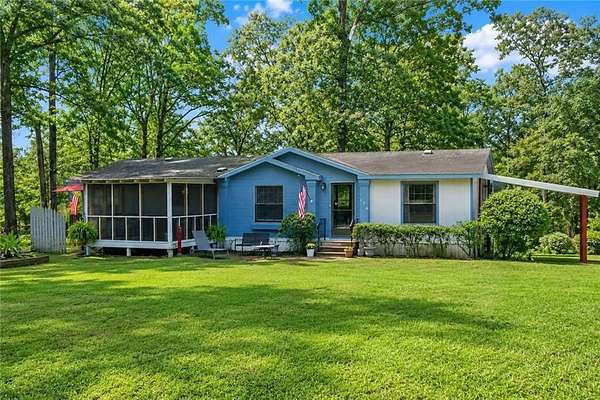 2 Acres of Land with Home for Sale in Dry Prong, Louisiana