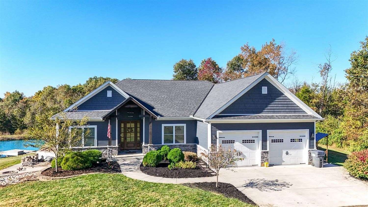 8 Acres of Land with Home for Sale in Moores Hill, Indiana
