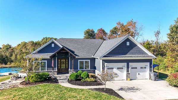 8 Acres of Land with Home for Sale in Moores Hill, Indiana