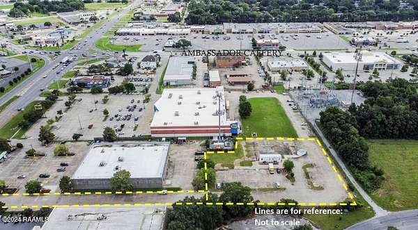 2.1 Acres of Improved Commercial Land for Sale in Lafayette, Louisiana