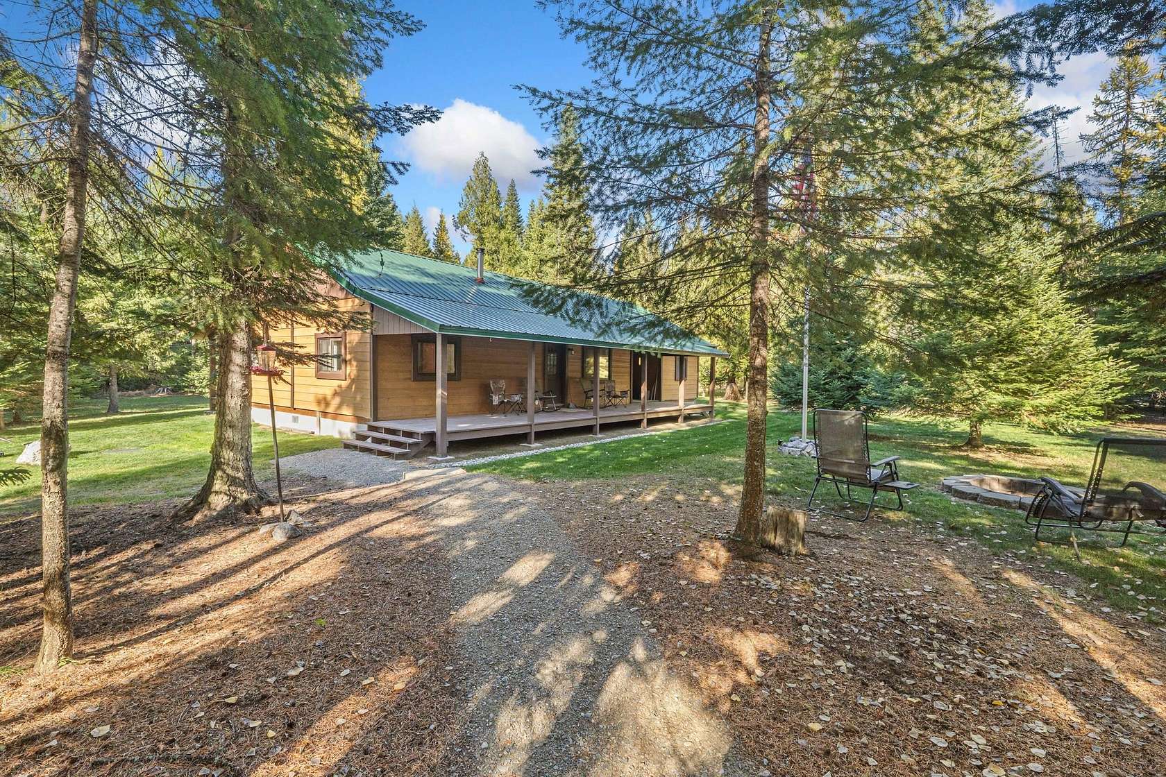 24.6 Acres of Recreational Land with Home for Sale in Metaline Falls, Washington