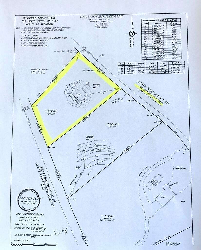 2 Acres of Land for Sale in Dillwyn, Virginia