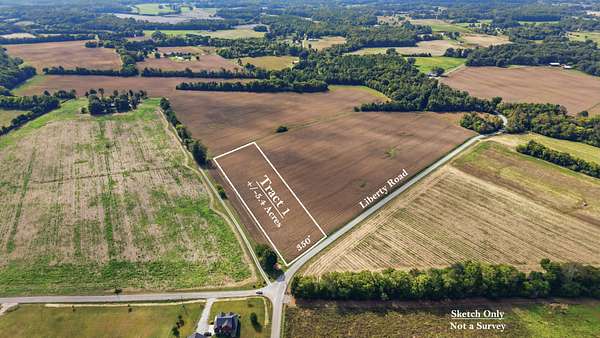 5.4 Acres of Agricultural Land for Auction in Winchester, Tennessee