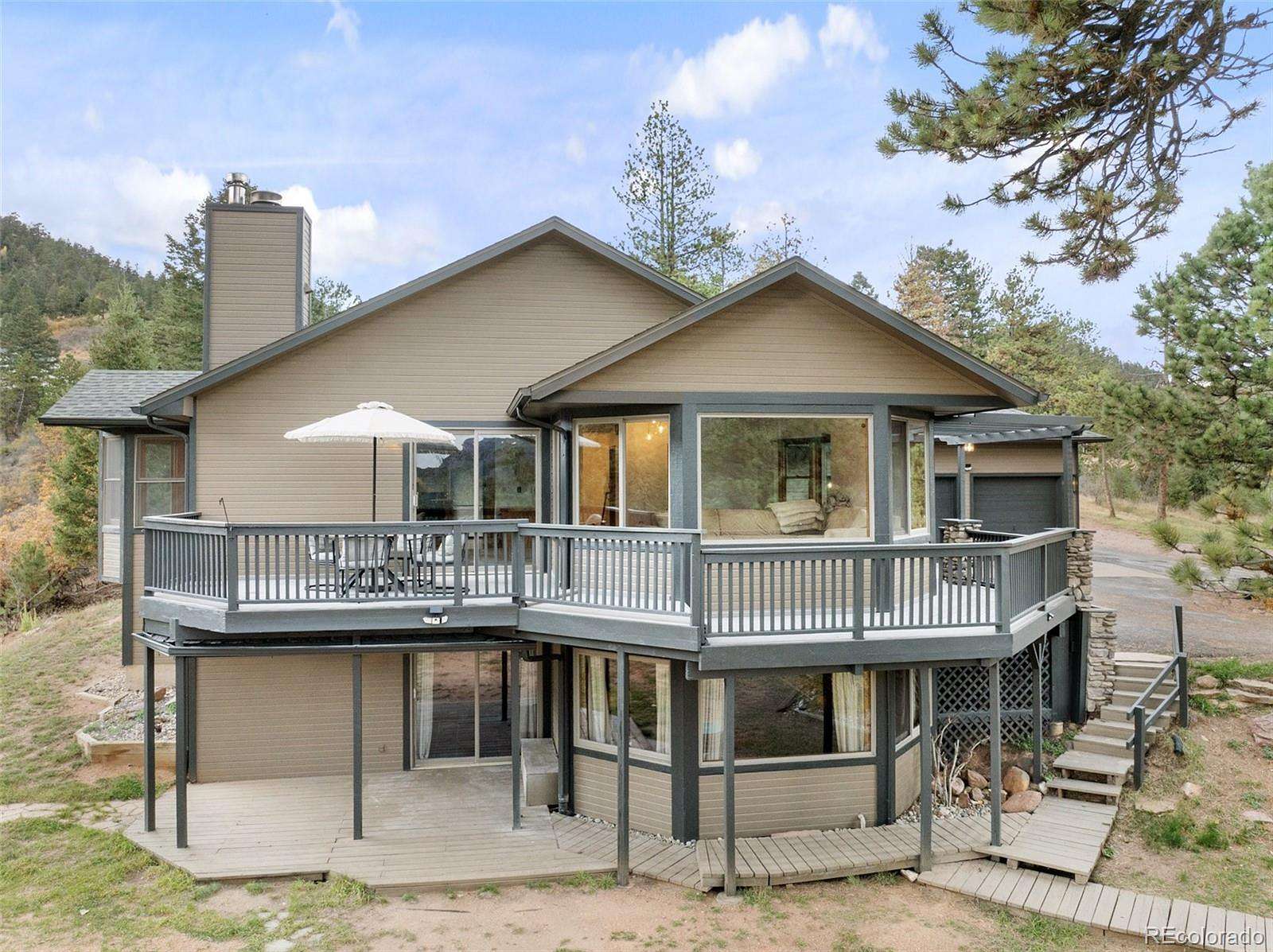 2.63 Acres of Land with Home for Sale in Woodland Park, Colorado