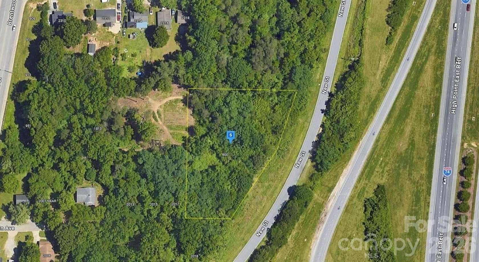 1.3 Acres of Commercial Land for Sale in High Point, North Carolina