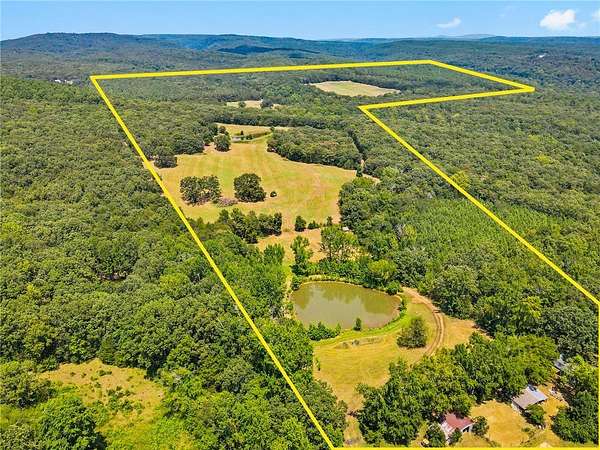 340 Acres of Recreational Land for Sale in Mulberry, Arkansas