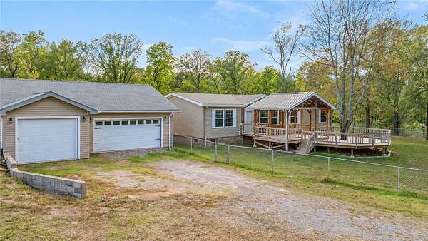 7 Acres of Land with Home for Sale in Rudy, Arkansas