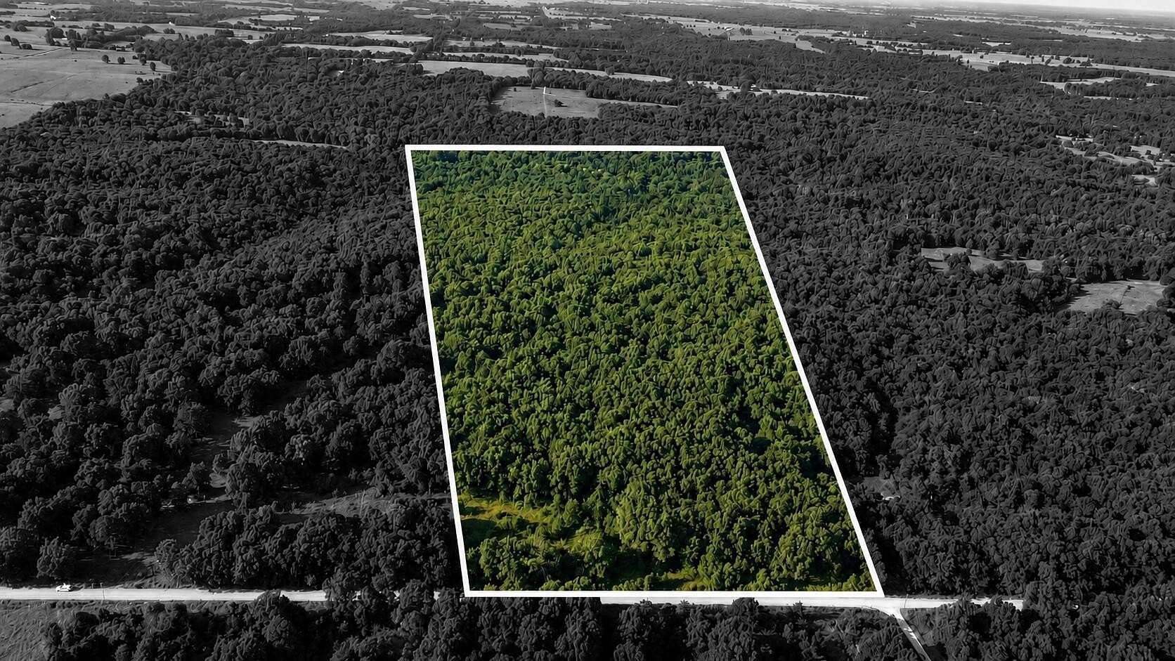 19.6 Acres of Recreational & Residential Land for Sale in Wheatland, Missouri