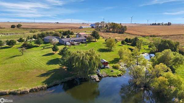 40.6 Acres of Agricultural Land with Home for Sale in Montezuma, Iowa