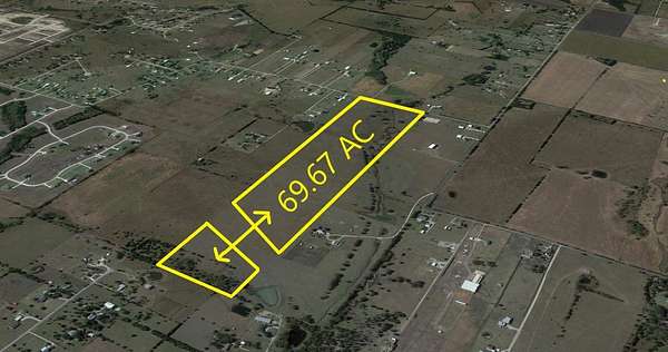 69.7 Acres of Land for Sale in Forney, Texas