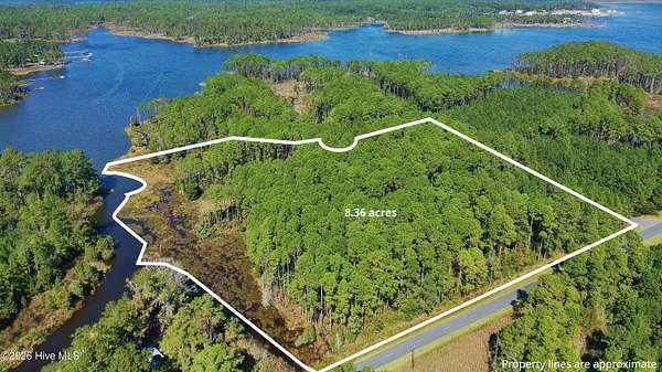 8.36 Acres of Residential Land for Sale in Aurora, North Carolina