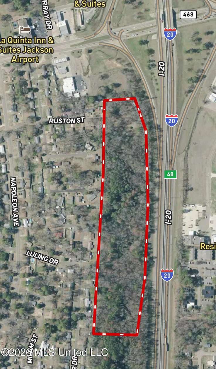 18.3 Acres of Land for Sale in Pearl, Mississippi