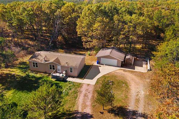 1.5 Acres of Land with Home for Sale in Nekoosa, Wisconsin