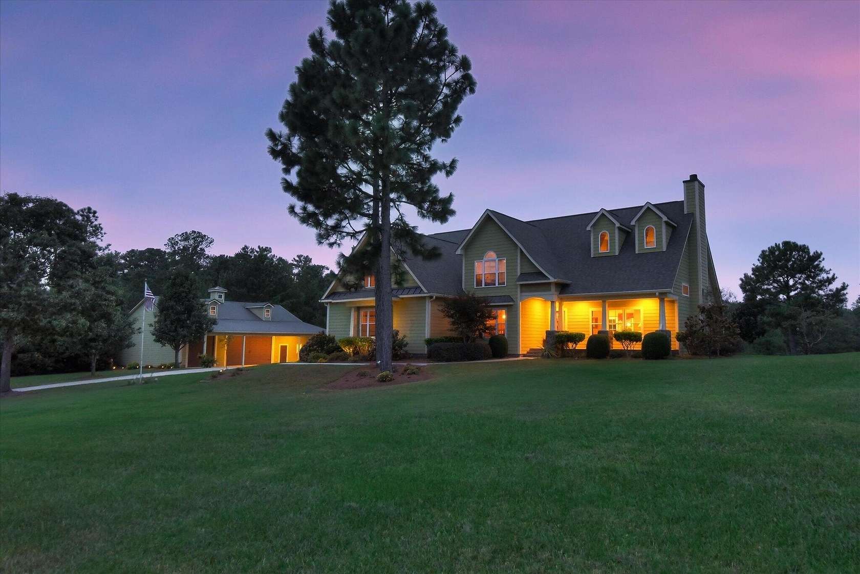 8 Acres of Land with Home for Sale in Aiken, South Carolina