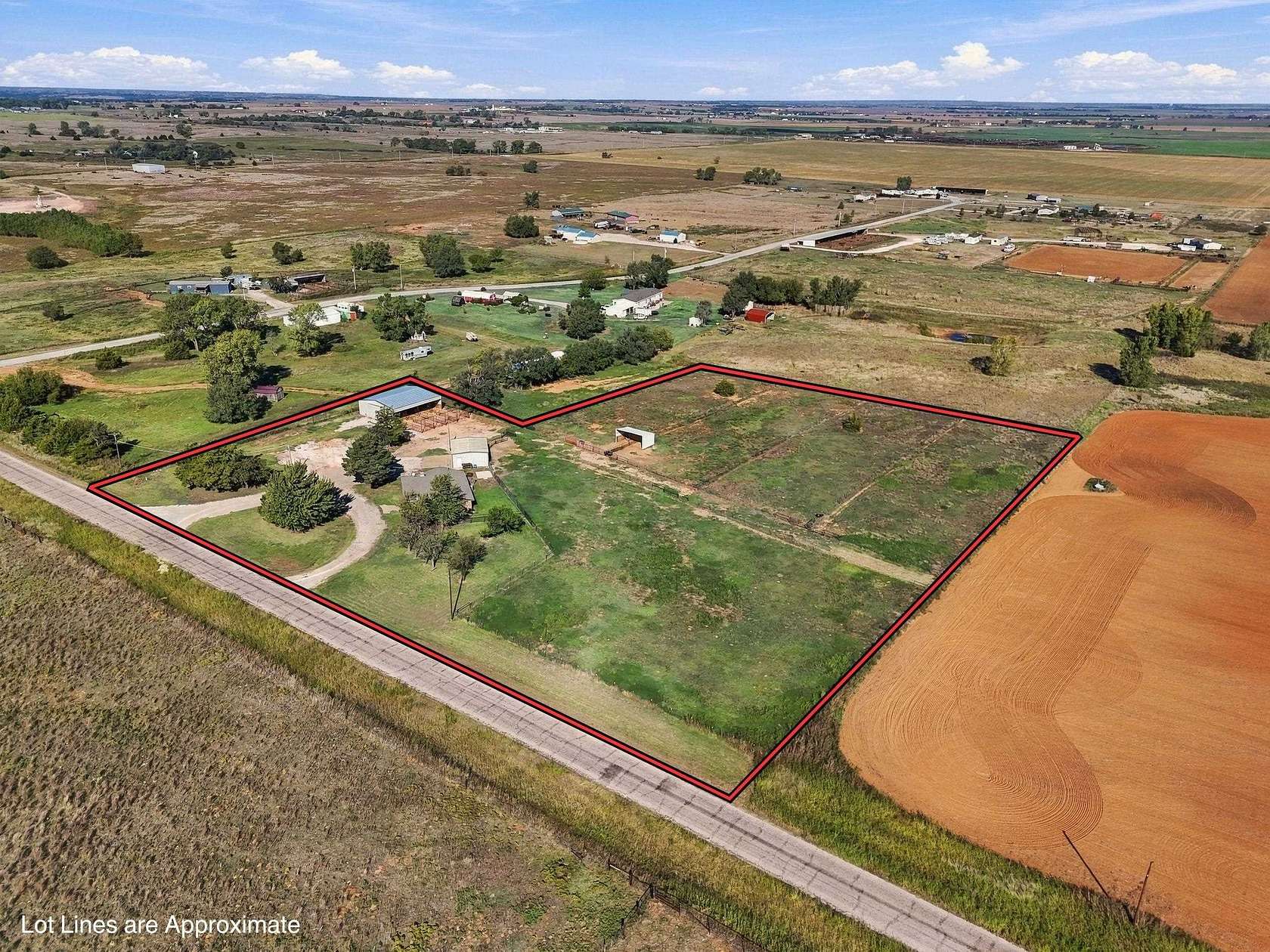 5 Acres of Land with Home for Sale in Alva, Oklahoma