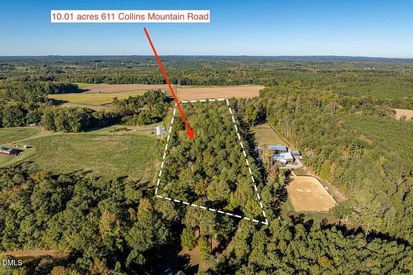 10 Acres of Recreational & Residential Land for Sale in Chapel Hill, North Carolina