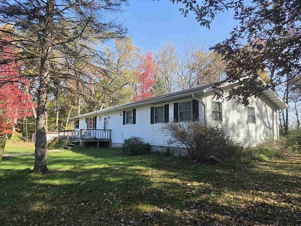 25.5 Acres of Agricultural Land with Home for Sale in Oxford, Wisconsin