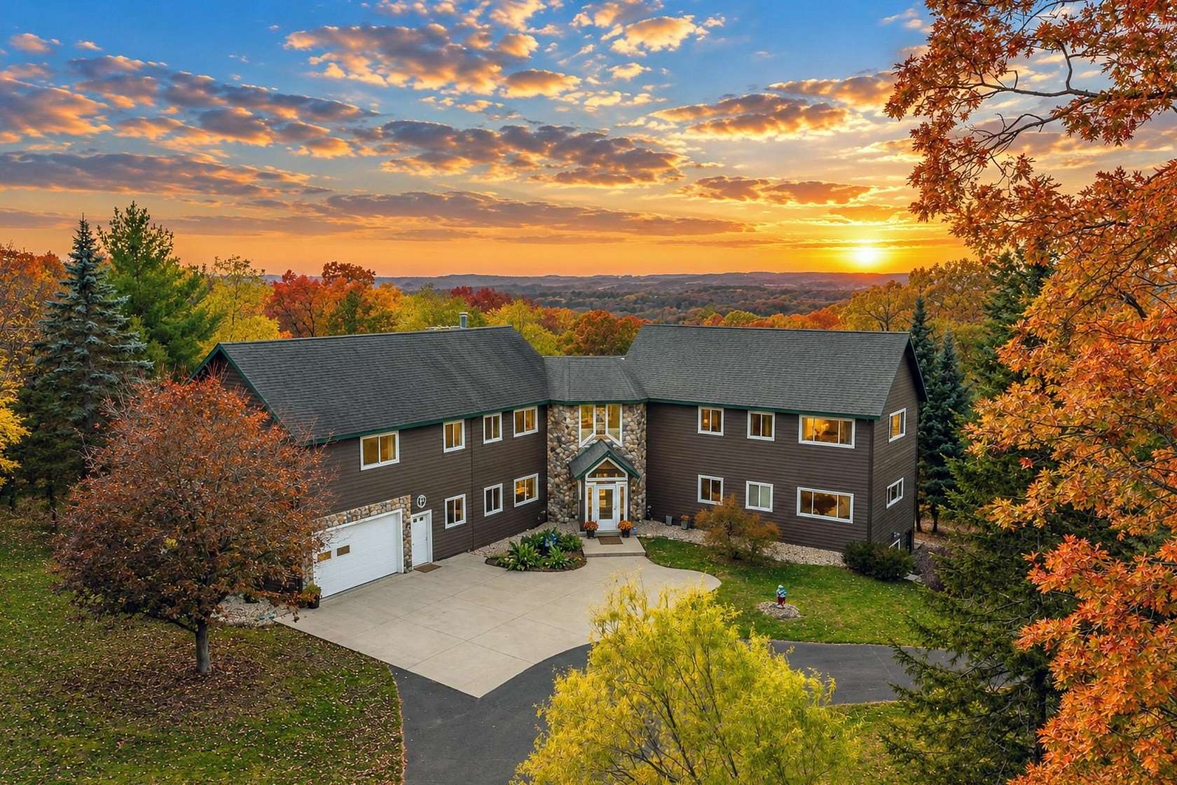 3.9 Acres of Land with Home for Sale in Wisconsin Dells, Wisconsin
