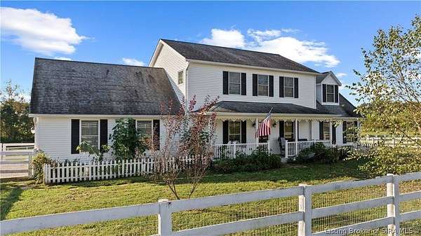 6 Acres of Land with Home for Sale in Memphis, Indiana