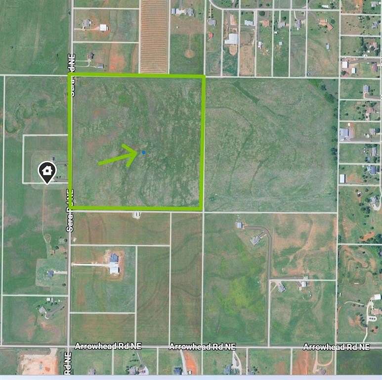 40 Acres of Agricultural & Residential Land for Sale in Piedmont, Oklahoma