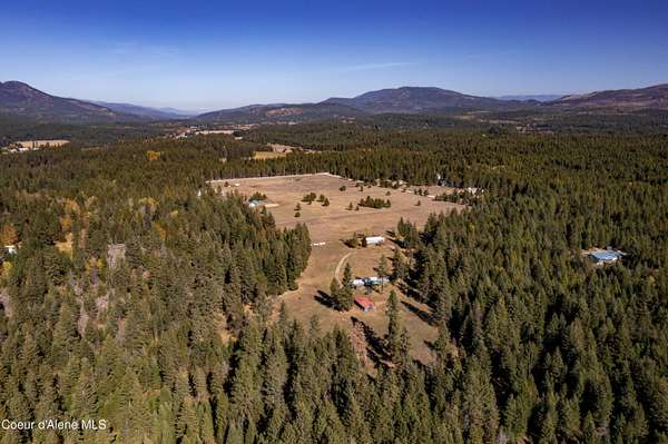 6.56 Acres of Land with Home for Sale in Athol, Idaho